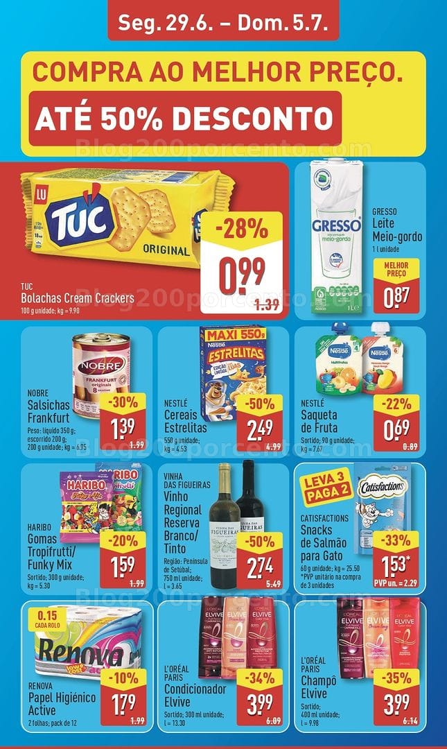 Antevisão Folheto ALDI Promoções de 29 junho a 5 julho